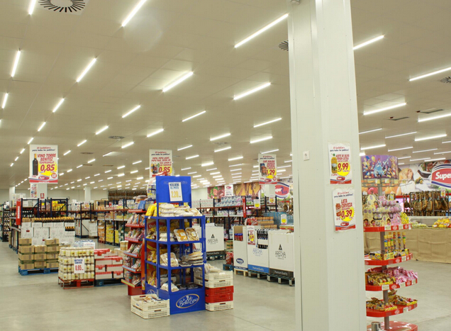 Las lámparas LED promueven el desarrollo de la iluminación comercial LED