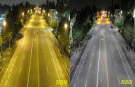 Los Ángeles para completar la transformación de las luces LED